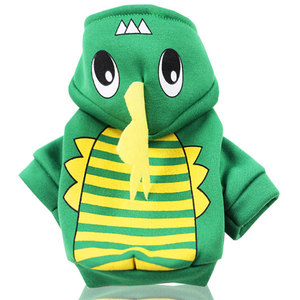 Vêtements d'hiver pour animaux de compagnie Shine And Shine, à capuche, motif dessin animé, pour chiens et chats de taille moyenne - Product Image 2