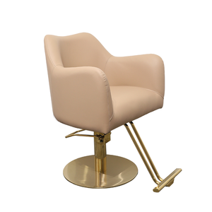 K High-End Vintage Men's Barbershop Chair <b>Synthetic</b> <b>Leather</b> Hair Cutting Salon Chair with Oil Head for Professional Hair Salon - Product Image 6