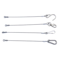 Câble d'acier personnalisé de marque ZHUOLI, fabricant de cordes de levage, assemblage de câbles métalliques revêtus de PVC, usine OEM, sertissage, soudage, découpe