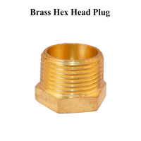 Raccord de tuyauterie en laiton, bouchon hexagonal, réducteur, embout, filetage mâle-femelle 1/4" 3/8" 1/2" NPT, connecteur pour eau, gaz, air, adaptateur