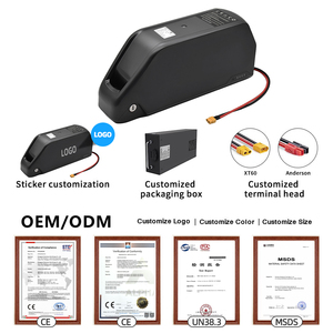 Batterie de vélo électrique à tube descendant en stock au Royaume-Uni, livraison rapide, 48V 52V 25Ah 21700, batterie de vélo électrique avec pack BMS 30A pour VTT - Product Image 3