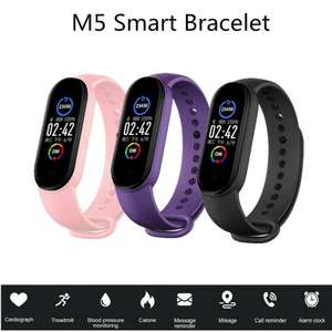 2022 Usine En Gros Mini Moniteur De Fréquence Cardiaque Smartwatch M5 Montre Intelligente Bracelet Sport Fitness Android Montre Intelligente - Product Image 4