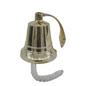 Campana de barco Titanic náutico, campanas de pared de lujo chapadas en oro, decoración de Festival de boda, artesanías de Metal, campanas de latón, montaje en puerta - Product Image 1