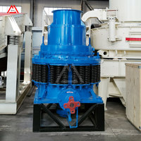 Concasseur à cône à ressort série PY, marque Xinhai, moteur AC, capacité 75-480 t/h, pour minerai de fer, minerai de cuivre, granit, construction et fabrication
