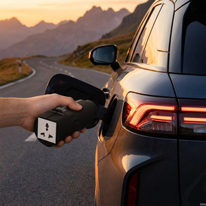 อะแดปเตอร์สำหรับโหลดเพลง BYD บวกหยวน MG4 MG5 gbt ไปยังซ็อกเก็ต USA แบบพกพา EV discharger สำหรับชุดอุปกรณ์จ่ายฉุกเฉิน - Product Image 1