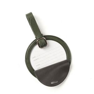 Modèle imprimable <span class=keywords><strong>gratuit</strong></span>, étiquette de bagage en cuir vierge - Product Image 4