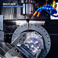Casing Robot Presisi 5 Axis CNC Milling Aluminium Harmonic Reducer, Shell End Effector, Suku Cadang Robot