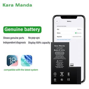 <span class=keywords><strong>แบ</strong></span><span class=keywords><strong>ต</strong></span>เตอรี่แท้ Kara Manda OEM สำหรับ <span class=keywords><strong>iPhone</strong></span> 16 Pro สภาพ 100% <span class=keywords><strong>แบ</strong></span><span class=keywords><strong>ต</strong></span>เตอรี่โทรศัพท์มือถือจากโรงงาน - Product Image 1