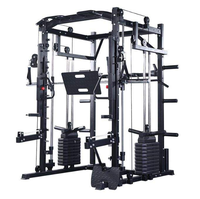 Prix d'usine, Meilleures ventes : Machine Smith à structure portique, Équipement de fitness commercial et domestique pour entraînement, rack à squats et développé couché