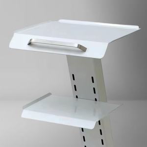 Tre strati <span class=keywords><strong>Scanner</strong></span> orale ospedale espositore alimentazione elettrica in acciaio inox clinica Mobile carrello dentale - Product Image 4