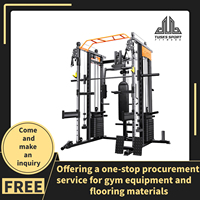 Rack de musculation multifonctionnel personnalisé, machine Smith pour entraînement de squat, équipement de fitness pour la maison