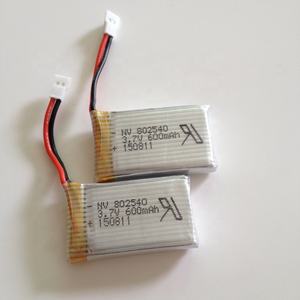 고용량 <span class=keywords><strong>Lipo</strong></span> 배터리 802540 <span class=keywords><strong>3.7V</strong></span> <span class=keywords><strong>600</strong></span> <span class=keywords><strong>MAH</strong></span> 800mAh 리튬 이온 폴리머 배터리 - Product Image 4