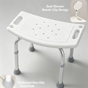 Tube en alliage d'aluminium à paroi épaisse de 1,5 mm <span class=keywords><strong>pour</strong></span> un support structurel robuste et une capacité de charge de 264 lb/120 kg, banc de douche - Product Image 3