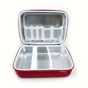 Trousse de premiers secours personnalisée rouge grande capacité en EVA, étanche avec isolation en film aluminium, sac médical - Product Image 1
