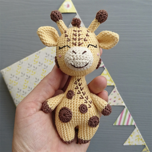 Ensemble Cadeau Personnalisation Crochet <span class=keywords><strong>Girafe</strong></span> Jouets <span class=keywords><strong>Attache</strong></span>-Sucette Hochet <span class=keywords><strong>Girafe</strong></span> Animal Jouet Poussette Chaîne - Product Image 4