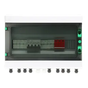 GEYA top 10 4 input 1 output pv manufacturers factory with DC fuse suppliers Combiner Box For Solar Panel