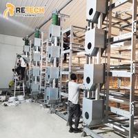 Système de contrôle climatique pour volailles, structure en acier pour poulailler, alimentation et abreuvement automatiques, cages à poulets de chair de type H à 3 niveaux, équipement