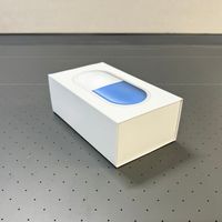 Boîte à tiroirs en carton blanc personnalisée |   Emballage cadeau pour la vente au détail avec insert personnalisé, options multicolores et impression de logo