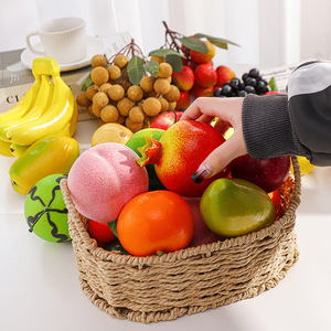 โมเดลผลไม้จำลองทำจากโฟมสำหรับตกแต่งและใช้เป็นอุปกรณ์ประกอบฉาก ขนาด 7x27x57x66x3 - Product Image 1