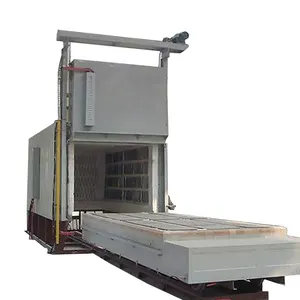 Electric Bogie Hearth Trolly Type Heat Treatment Furnace for Quenching Tempering and Annealing with Car Bottom Loading