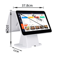 Máquina de caja registradora electrónica, sistema de terminal Pos, sistema Android, software de caja registradora, máquina Pos móvil para restaurante