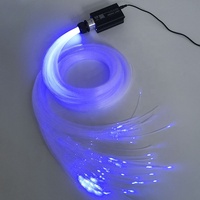 Kit de moteur de lumière de ciel étoilé pour toit de voiture 12v 16w APP RGBW, lumière LED à fibre optique, lumières de plafond