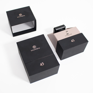 Nouvelle conception de petite boîte en papier personnalisée en couleur pour flacon de parfum miniature, boîte de présentation de luxe en carton pour parfum avec emballage - Product Image 2