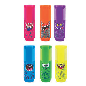 LEBEZ - Juego de 6 Marcadores Fluorescentes para Niños, Colores Surtidos - Product Image 1