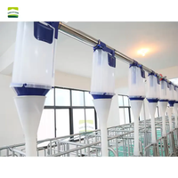 GreatFarm Nouveau Distributeur Automatique de Nourriture pour Porcs 6L en PP pour Truies