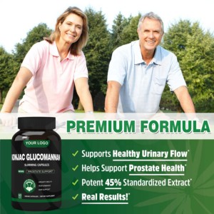 <strong>Bulk</strong> Glucomannan Konjac Root Extract Capsule Food <strong>Supplement</strong> Konjac Glucomannan Capsules - Product Image 3