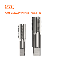 Machuelo para Roscar Tubos HSS 4341, Serie G/ZG para Rosca Derecha, Serie Z/NPT para Rosca Izquierda, Machuelo para Roscar Tubos con Estrías Rectas