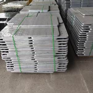 Chariots en métal argenté en gros d'usine, capacité de charge de 500 kg, livraison rapide et prix avantageux - Product Image 3