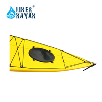 Kayak de mer LIKER Tour, monoplace, pour la course en mer, kayak à rames