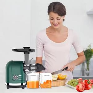 Blender portable USB 250W, presse-agrumes pour fruits et légumes, jus frais, nettoyage facile, 50 tr/min, presse à froid à vis - Product Image 2