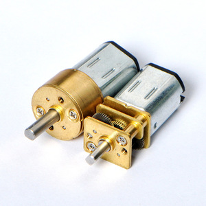 Mini moteur N20 12 mm avec boîte de vitesses métallique pour serrure de porte intelligente, servo modèle RC à montage traversant - Product Image 4
