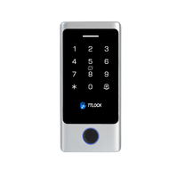 Contrôle d'accès intelligent TTLOCK, reconnaissance d'empreintes digitales, design étanche, Bluetooth, logo personnalisé, OEM/ODM