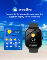 Reloj Inteligente Resistente al Agua para Deportes al Aire Libre, Reproducción de Música, Bajo Consumo de Energía de 180 mAh, Compatible con OEM/ODM