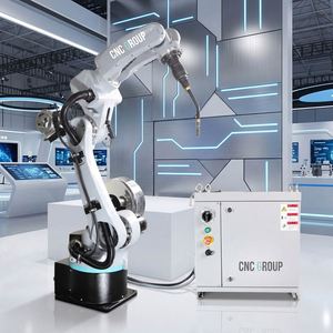 Manipulateur robotisé de soudage industriel avec source d'alimentation de soudage correspondante, robot de soudage MIG pour le soudage de pièces de quincaillerie - Product Image 6