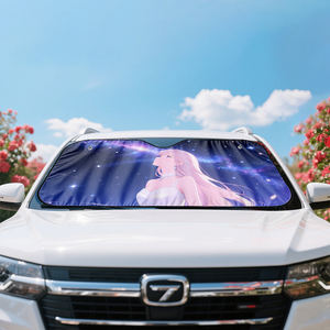 Protección solar <span class=keywords><strong>completa</strong></span> Parasol para coche Entretenimiento surrealista personalizado Monstruos universales Película de terror clásica Parasol - Product Image 2