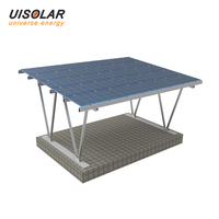 UISOLAR Nouvelle Conception Imperméable au D'eau, Structure de Montage en Aluminium pour Carport Solaire Photovoltaïque, Carports Solaires pour Voitures