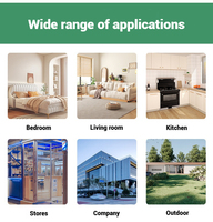 Custom Wireless Home Door Window Magnetic Anti-Theft Alarm 120dB Sound Durable White Bedroom Doors Filing Cabinets SP Model