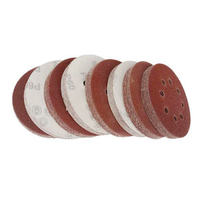 100 pièces 5 "<span class=keywords><strong>disque</strong></span> de ponçage abrasif rond papier de verre humide P40-P1000 pour métal <span class=keywords><strong>bois</strong></span> peinture polissage - Product Image 2