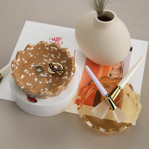 DIY Crystal Drop Glue Plâtre <span class=keywords><strong>Ciment</strong></span> Plaque Silicone Moule <span class=keywords><strong>Palette</strong></span> Ronde Moule Silicone - Product Image 3