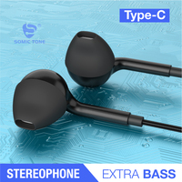 Auriculares OEM para Samsung iPhone, Auriculares con Cable Tipo C, Auriculares con Paquete de Venta al por Menor