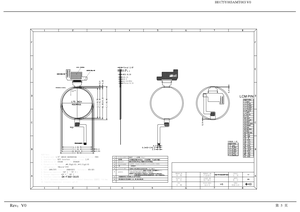 1.75 inch 16.7M độ sáng cao AMOLED hiển thị 700 466*466 16.7M cảm ứng <span class=keywords><strong>LCD</strong></span> module cho cổ tay đồng hồ với qspi mipi giao diện - Product Image 4