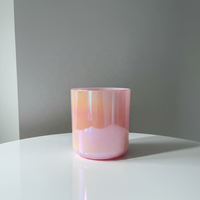 Bol chantant en cristal d'alchimie de quartz pur à 99,99 % de qualité supérieure pour la guérison par le bain sonore