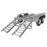 Nouvelle remorque en aluminium / Remorque pour voiture / Remorque utilitaire
