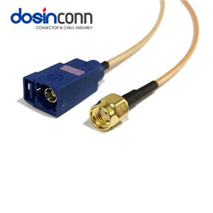 Gerade Dc-18 Ghz Niedrigen Verlust SMA(m) RF Koaxialkabel Montage Fraka C Coad zu RP SMA RP-SMA Männlich-weibliche mit RG316 30cm Pigtal - Product Image 3