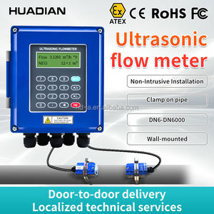 Medidor de Flujo Ultrasónico de 2 Pulgadas, Seguro para Alimentos, Montado en Pared, con Wifi, Rs485, de Acero Inoxidable, Portátil - Product Image 6