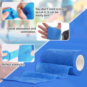 Venda Elástica Autoadhesiva Transpirable, Rollo Cohesivo para Muñeca y Tobillo, Cinta Deportiva Autoadherente - Product Image 3